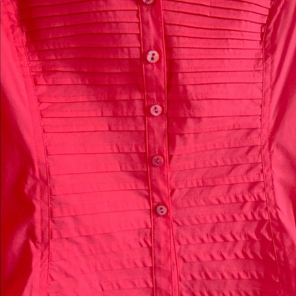 Sara I. Red cotton shirt - Picture 2 of 3